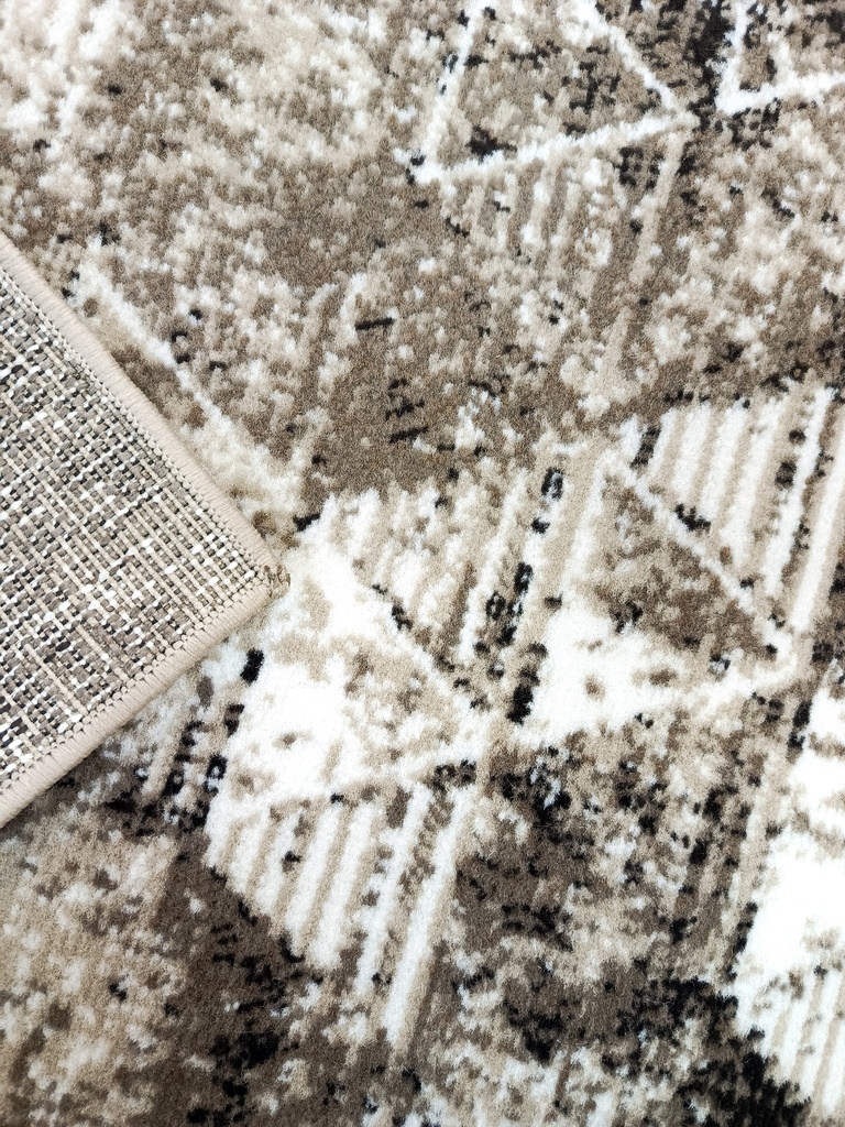 Ковер ЛАЙЛА ДЕ ЛЮКС современный 15850 бежевый