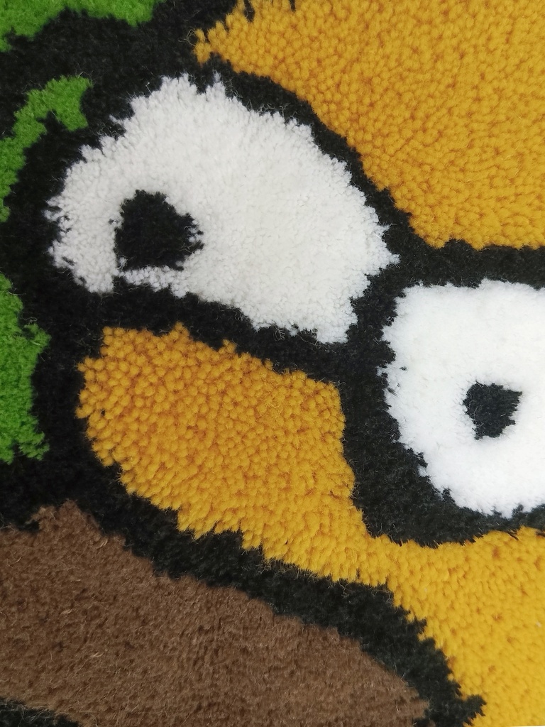 Ковер Авторский См Ск 1266 Тз "Гомер в кустах"