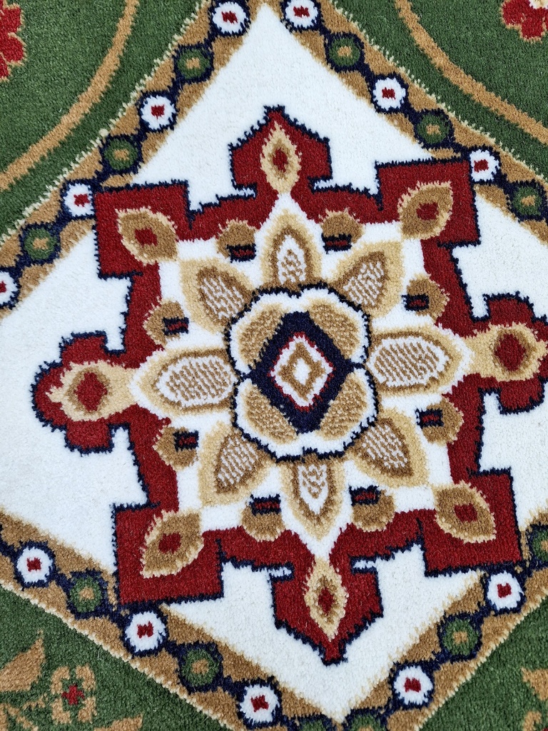 Ковер Сапфир Классический 41485/03 Зеленый овал