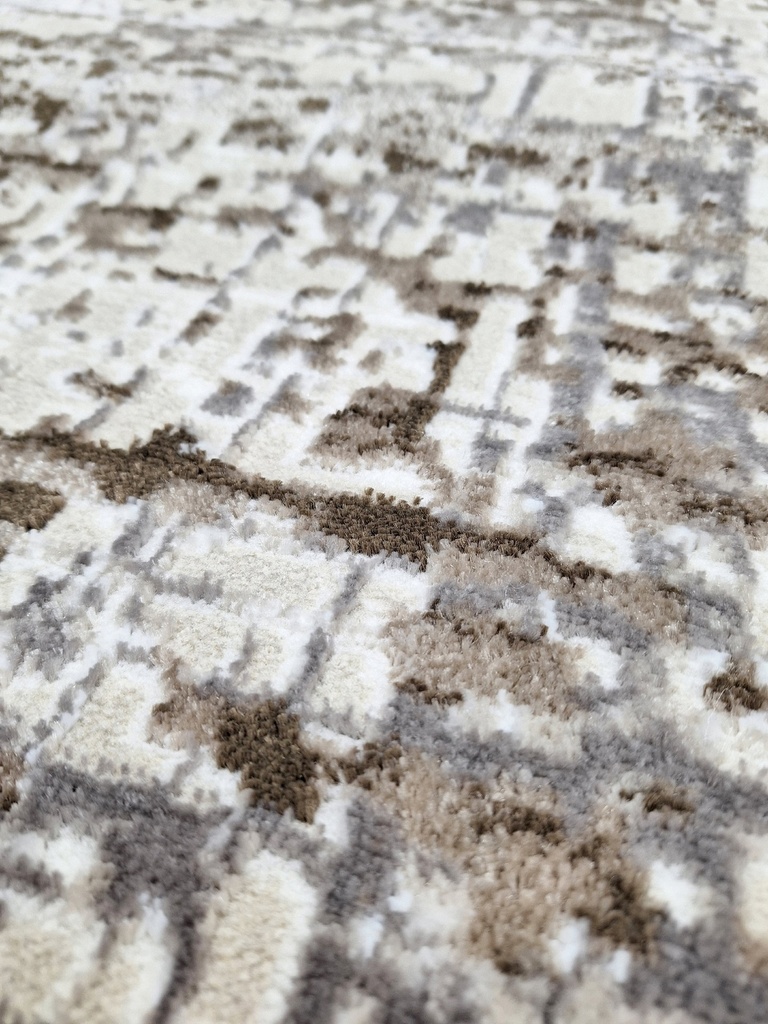 Ковер Премиум современный 20117_25126 бежевый