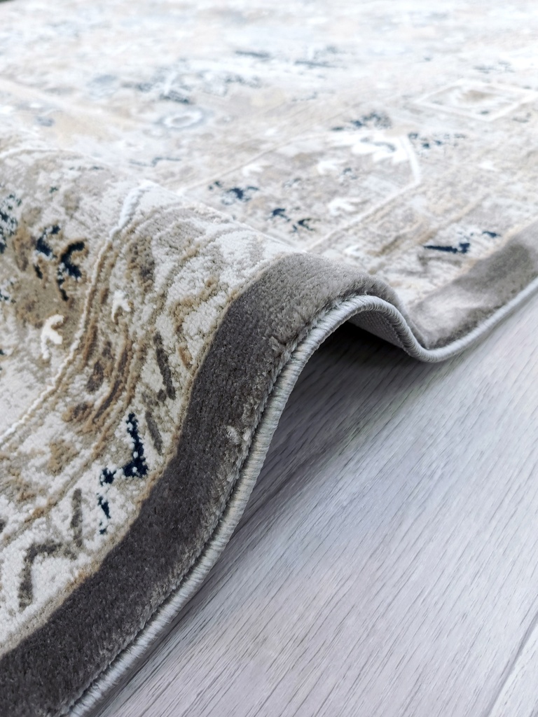 Ковер Deco современный 27334 серый