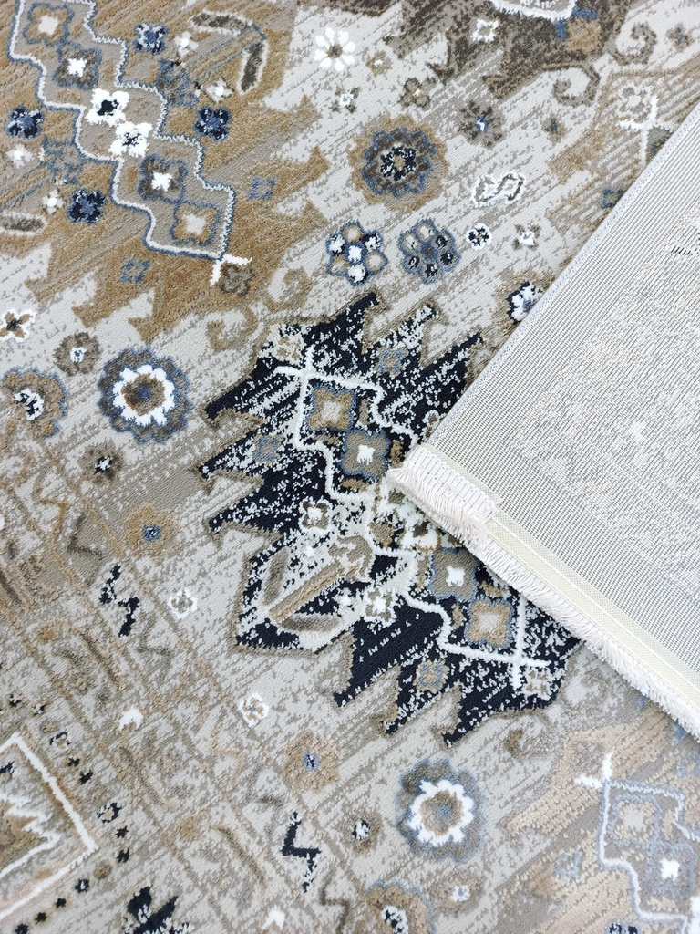 Ковер Deco современный 27334 серый