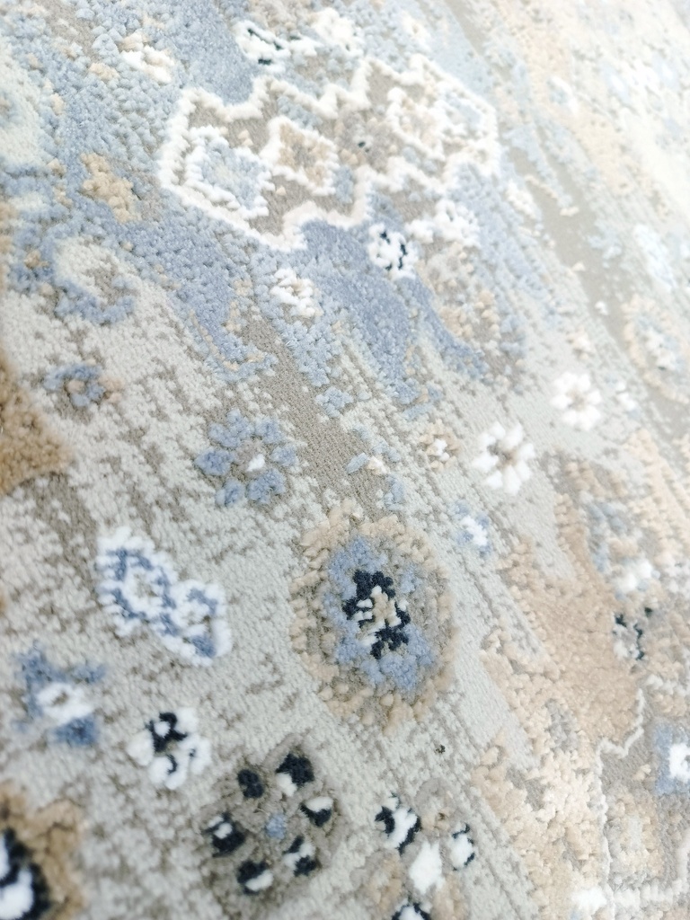 Ковер Deco современный 27334 голубой