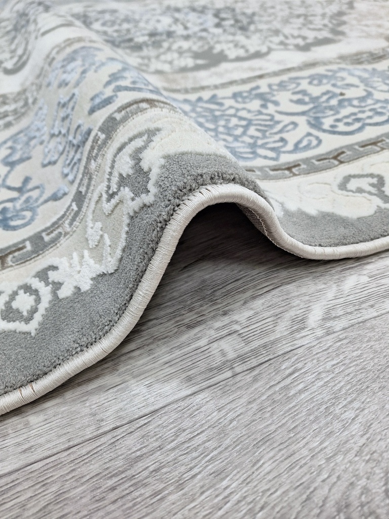 Ковер Лакшери классический 27715_23357 бежевый овал