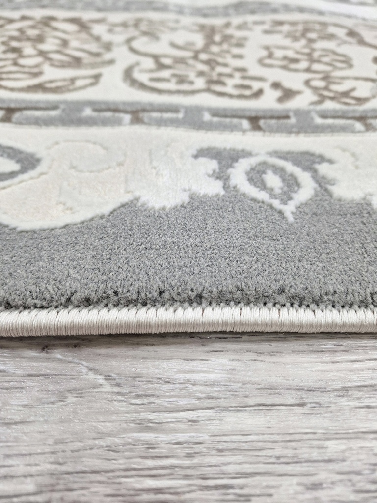 Ковер Лакшери классический 27715_23353 серый