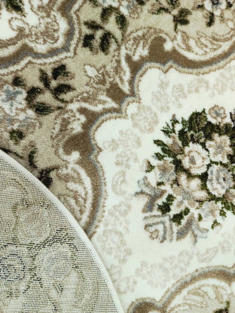 Ковер КРУИЗ классический 22414_29766 бежевый овал