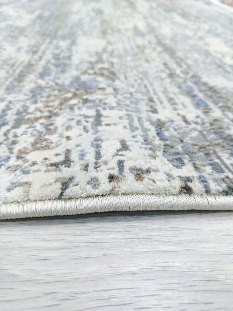 Ковер Лакшери современный 27716_23327 серый