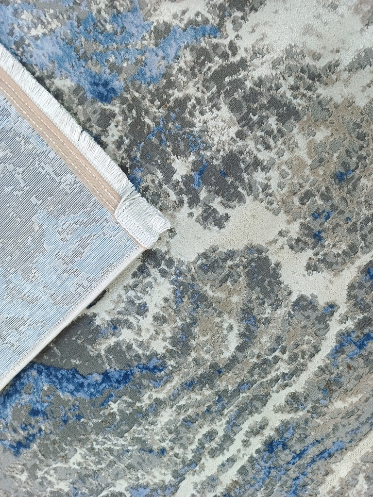 Ковер Лакшери современный 27722_23346 серый