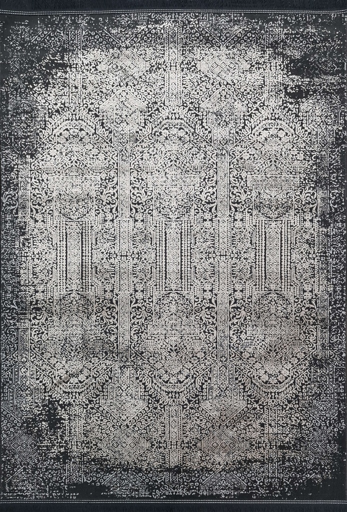 Ковер Hermes Классический 20047 Черный