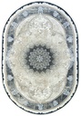 Ковер Deco Классический 27257 голубой овал