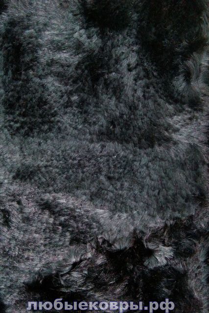 Ковер Ganga Длинноворсный stan_4 Черный