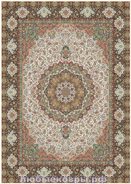 Ковер Oranous Классический Atarod Кремовый