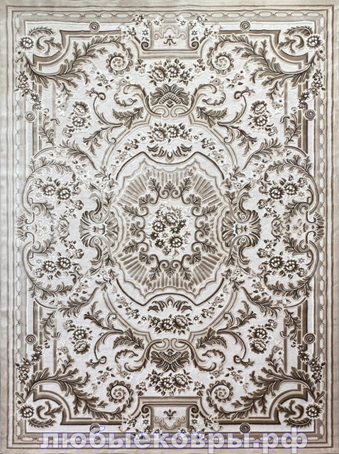 Ковер Шенилл Классический 27506 Бежевый