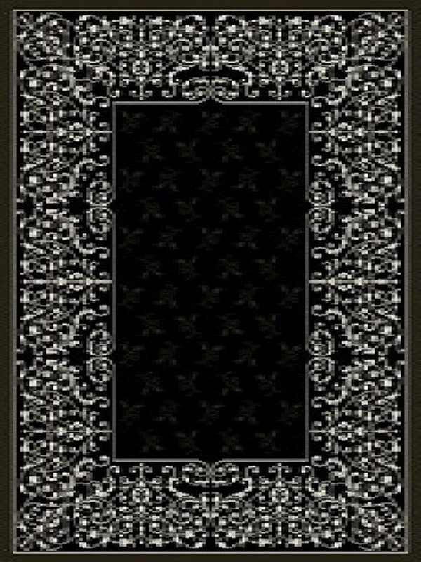 Ковер venedik Современный 5752 Черный