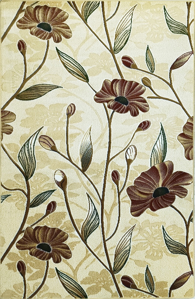 Ковер Ноктюрн Современный 40120/01 Бежевый