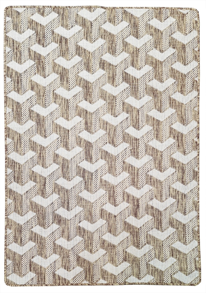 Ковер Эко 94 Безворсовый 78014/23 Бежевый