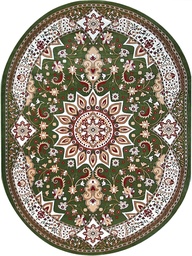 Ковер Сапфир Классический 41485/03 Зеленый овал