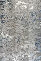 [BODRUM 8023A L.GREY/BLUE] Ковер BODRUM современный 8023A серый