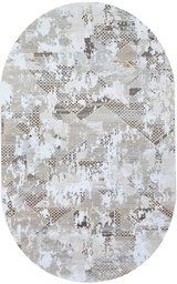 Ковер Порто современный 20202_21067 бежевый овал