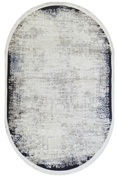 Ковер Deco Современный 10135 Синий овал