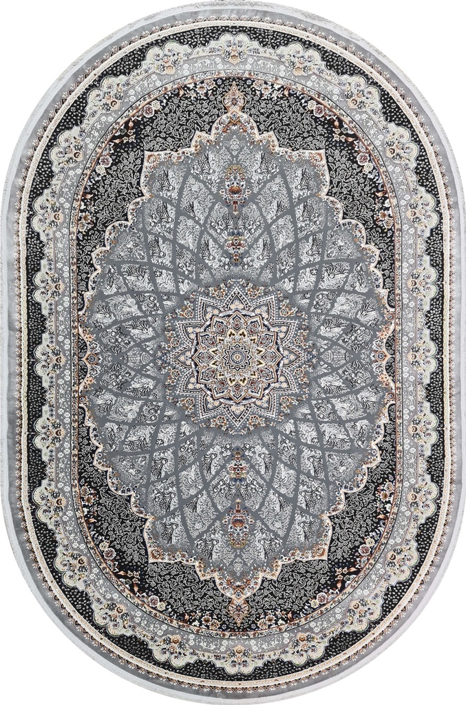 Ковер Isfahan Классический 29030 Серый овал