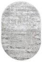 Ковер VIERE 9907C серый овал