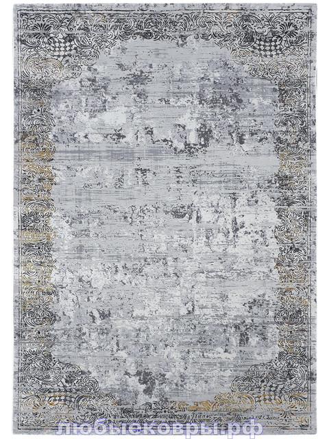 Ковер ANTIK Современный 5070 Серый | Ковровый центр Самара