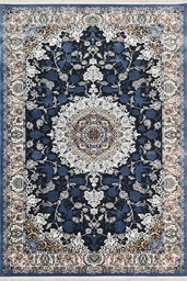 [ISFAHAN 29026A BLACK-BLUE] Ковер ISFAHAN Классический 29026A Черный